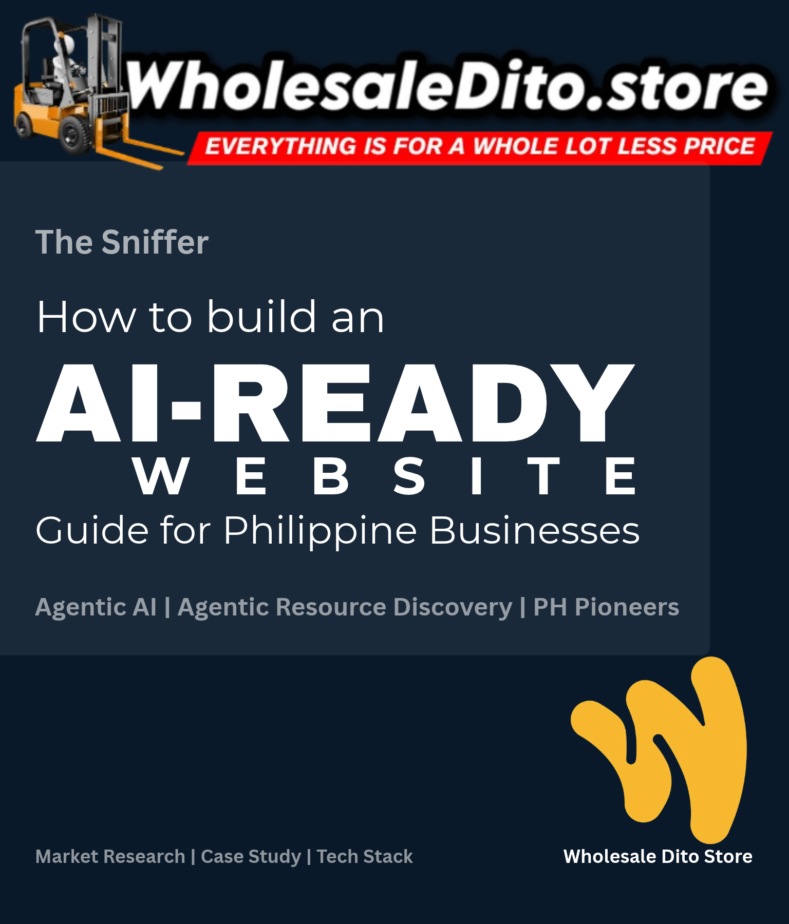 The Sniffer guide: AI-Ready Website Guide for Philippine Businesses - the files AI agents look for