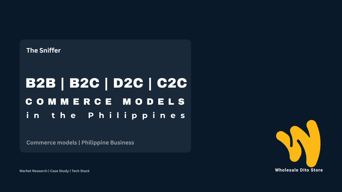 B2B, B2C, D2C, C2C in the Philippines: Commerce Models Guide