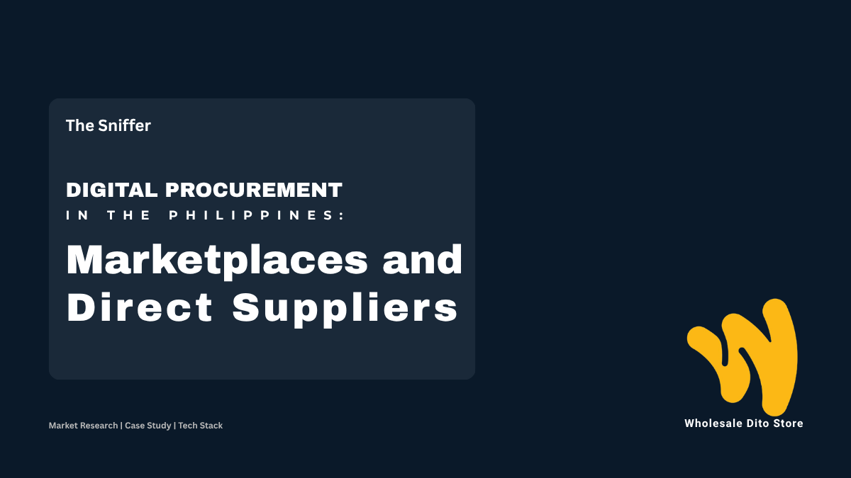 Digital Procurement in the Philippines: Marketplaces vs Direct Suppliers