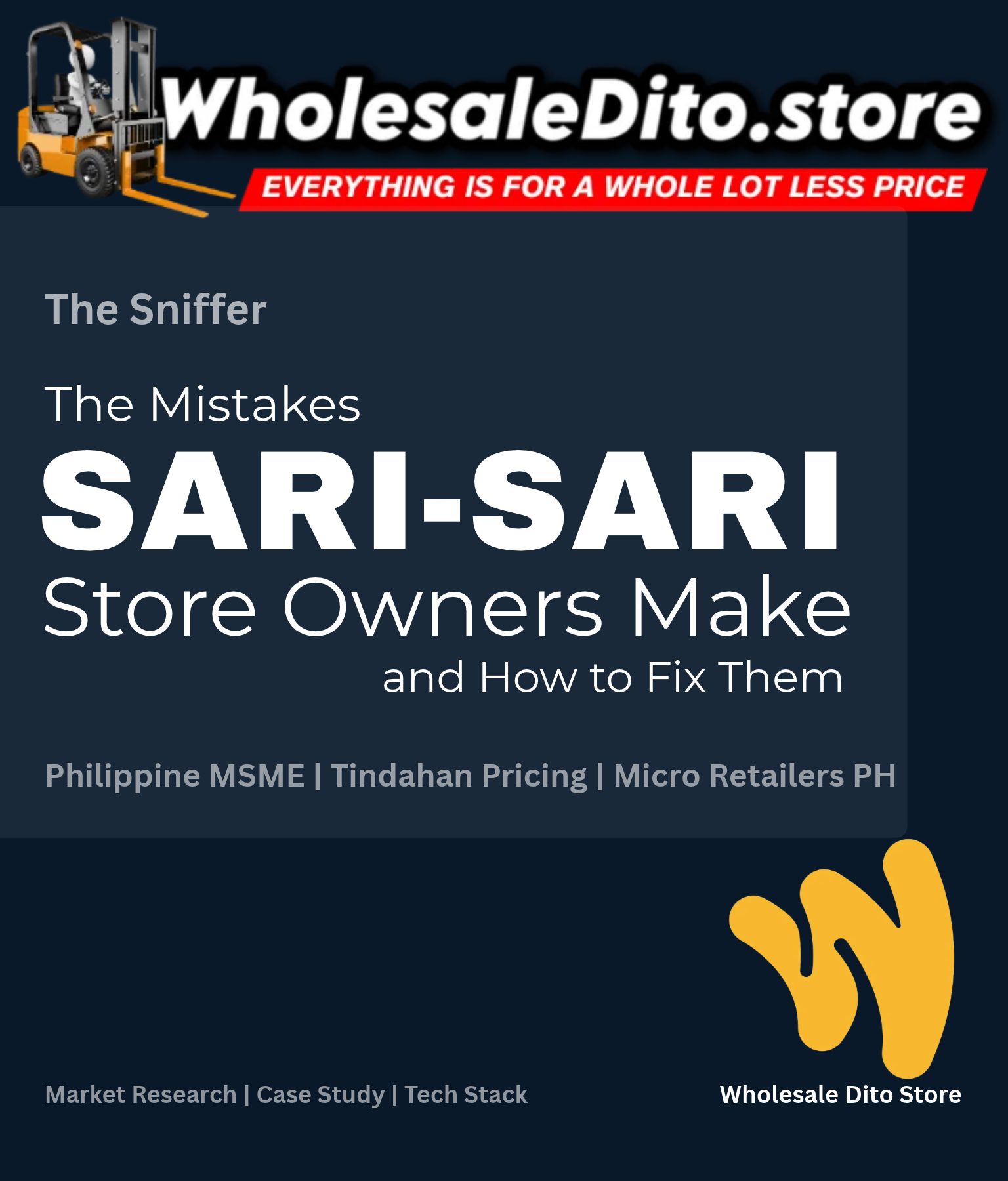 The Sniffer guide: The Mistakes Sari-Sari Store Owners Make and How to Fix Them