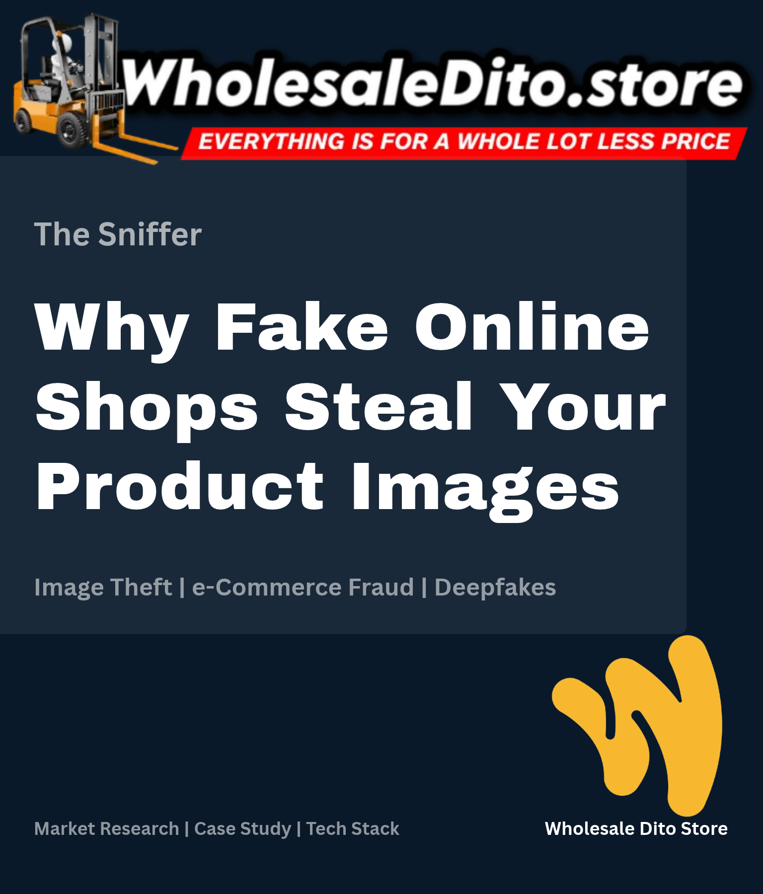 The Sniffer investigation: Why Fake Online Shops Steal Your Product Images