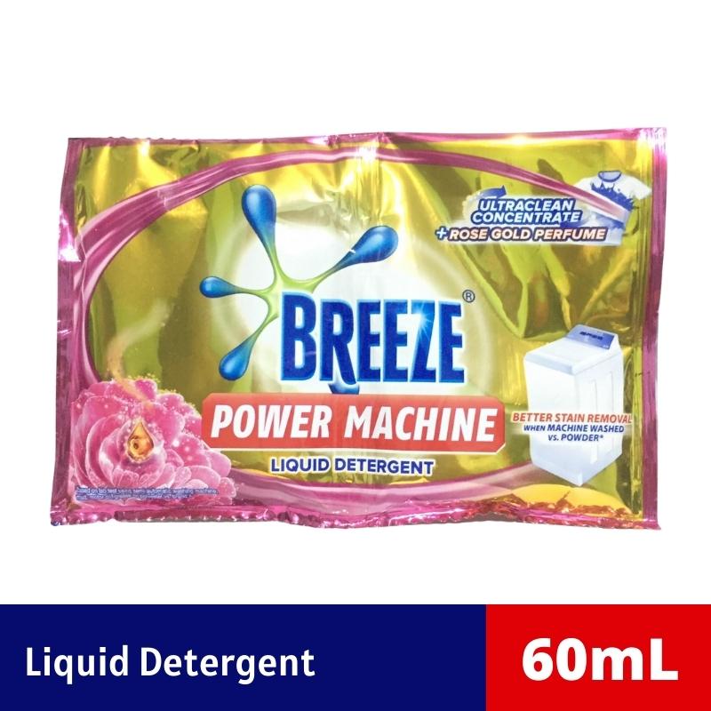 Breeze Power Machine Liquid Detergent With Rose Gold Perfume
