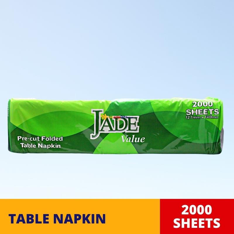 Jade Pre Cut Folded Table Napkin 2000 Sheets