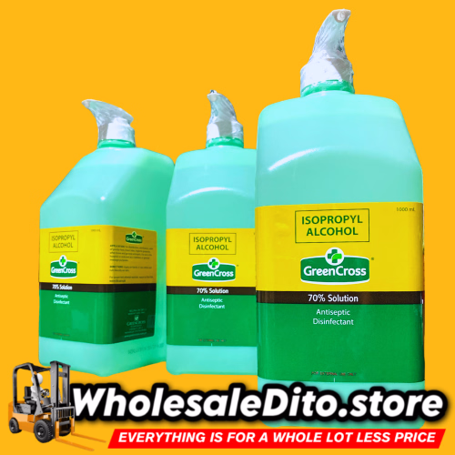 Green Cross Isopropyl Alcohol 70% 1000mL Pump