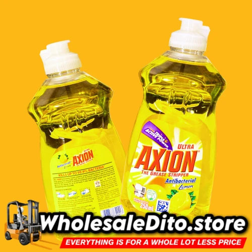 Buy Axion Dishwashing Liquid Antibacterial Lemon 250mL at Wholesale Price