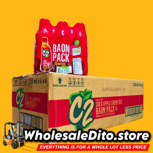 Buy C2 Solo Green Tea Apple Baon Pack 230mL at Wholesale Price