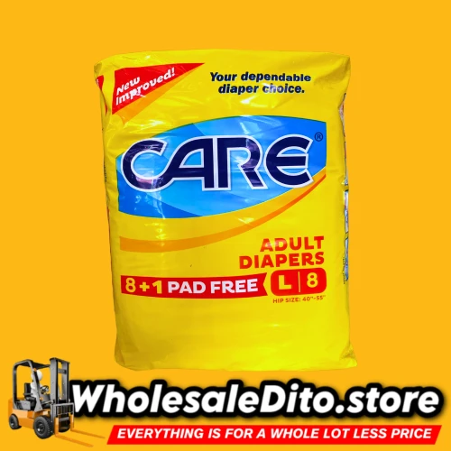 Buy Care Adult Diapers Large 8 Pads at Wholesale Price