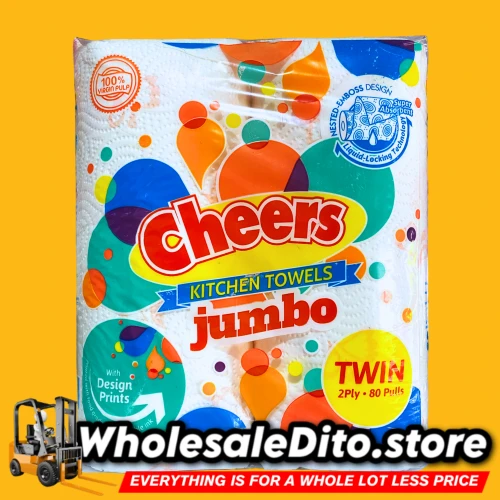 Buy Cheers Jumbo Kitchen Towel 2 Ply Twin Pack at Wholesale Price