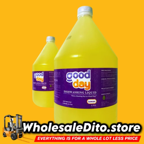 Buy Good Day Dishwashing Liquid 3.78L Lemon Scent at Wholesale Price