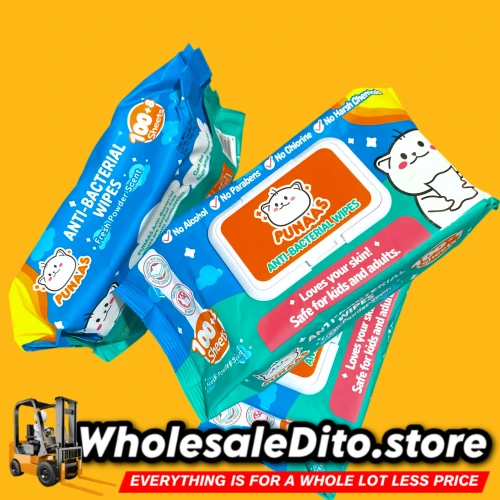 Buy Punaas Anti-Bacterial Wipes 100s - Fresh Powder Scent at Wholesale Price