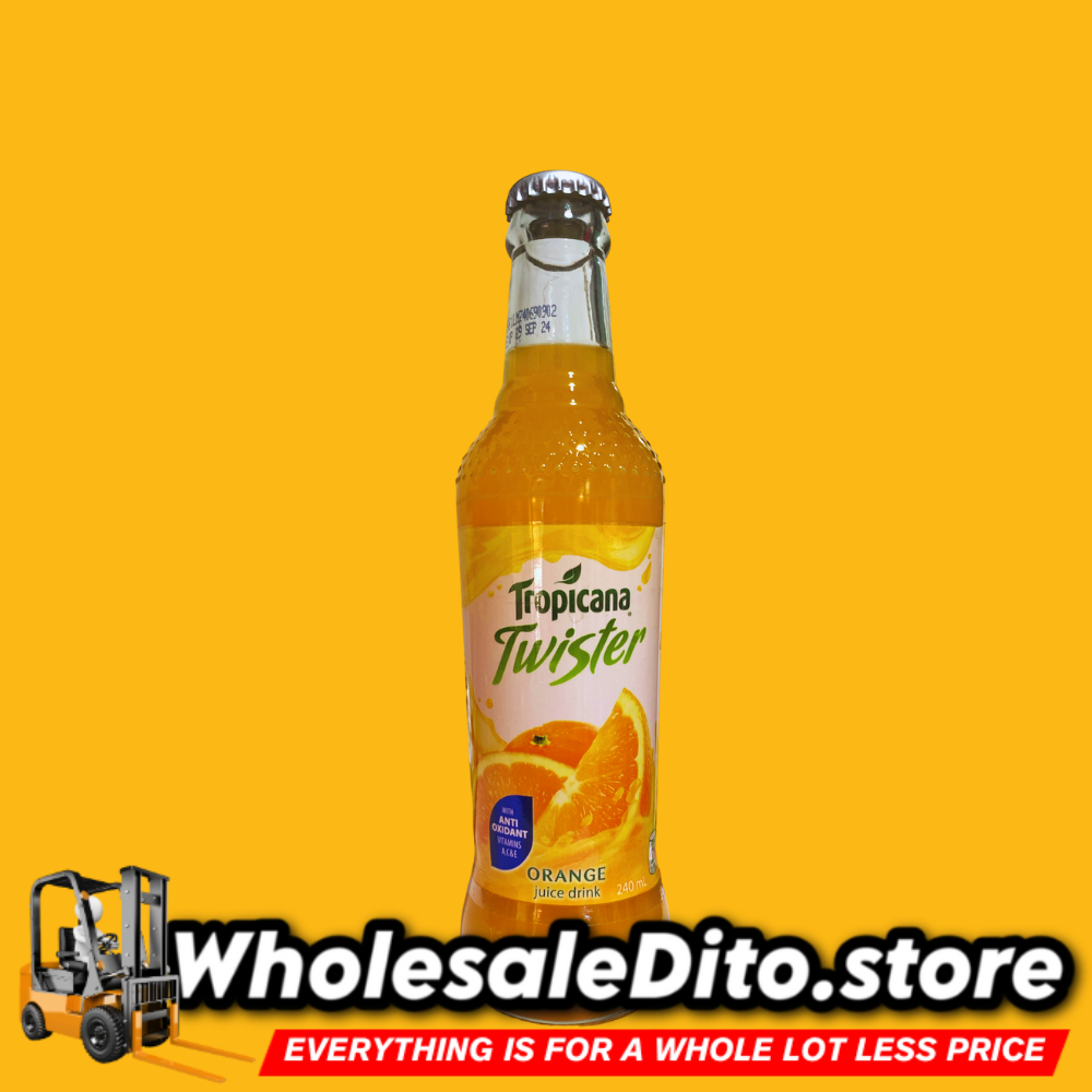 Tropicana Twister Orange Juice Drink 240mL - Non Carbonated Beverage