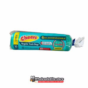 Cheers Regular Trash Bag Green Medium