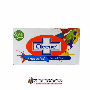 Cleene Facial Tissue Box Splatter 150 Pulls 2-Ply
