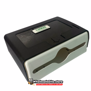 SCPA M-Fold Hand Towel Paper Dispenser Clear Black Product Specification