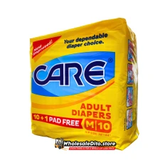 Care Adult Diapers Medium 10 Pads Wholesale