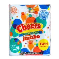 Cheers Jumbo Kitchen Towel 2 Ply Twin Pack