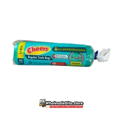 Cheers Regular Trash Bag Green Medium