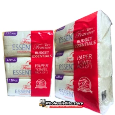 Femme Essentials Interfolded Paper Towel 120 Pulls