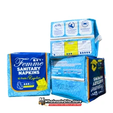 Femme Sanitary Napkin With Wings Regular