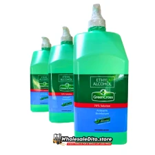 Green Cross Ethyl Alcohol 70% with Moisturizer 1000mL Pump