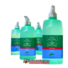 Green Cross Ethyl Alcohol 70% with Moisturizer 500mL Pump Wholesale