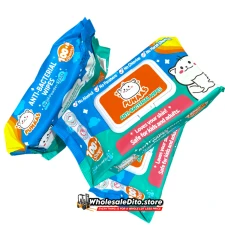 Punaas Anti-Bacterial Wipes 100s - Fresh Powder Scent