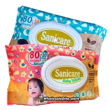 Sanicare Baby Wipes 80 Sheets