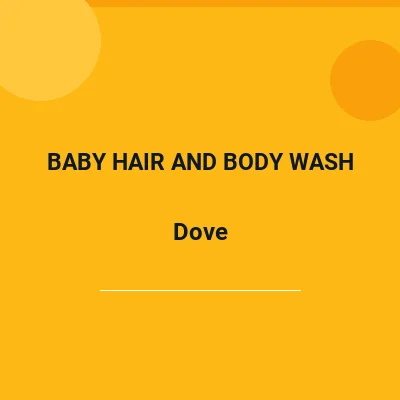 Baby Dove Soothing Moisture Hair To Toe Pump 885ml