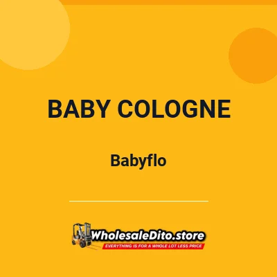 Babyflo Baby Cologne Butterfly Kisses
