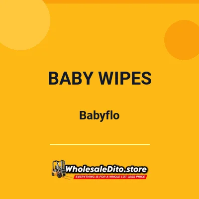 Babyflo Baby Wipes Vanilla 30s - Babyflo wholesale product