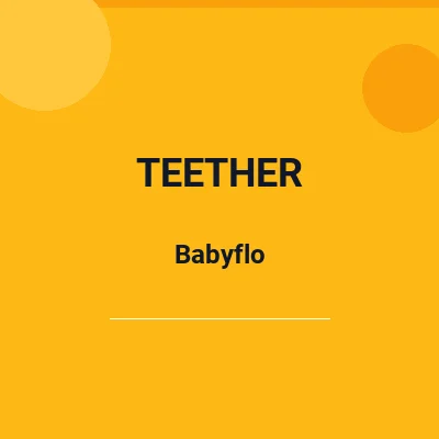 Babyflo Teether Water-Filled 