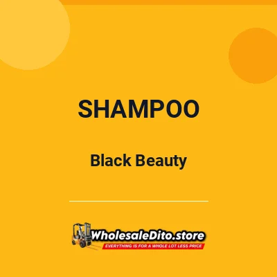 Black Beauty Crystal Anti-Dandruff Shampoo 10ml