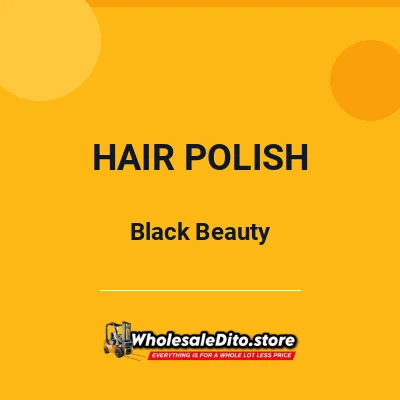 Black Beauty Shine Hair Polish