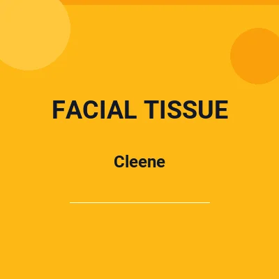 Cleene Facial Tissue Box Pink 150 Pulls
