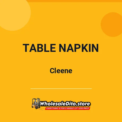 Cleene Folded Table Napkin