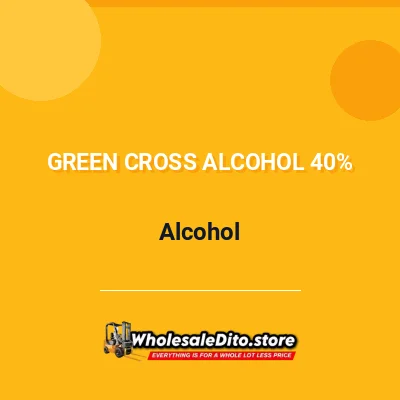 Green Cross Alcohol 40% 1500ml - Green Cross wholesale product