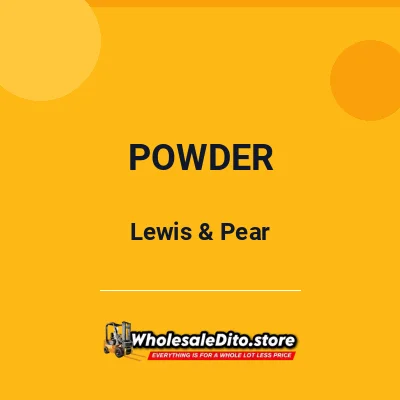 Lewis and Pearl Powder Jasmine Candle 50g - Lewis & Pear wholesale product