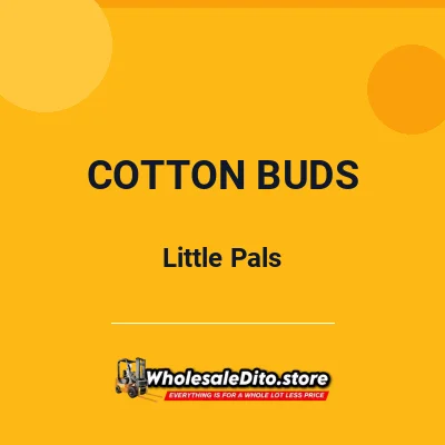 Little Pals Cotton Buds Blue Can 200s tips - Little Pals wholesale product