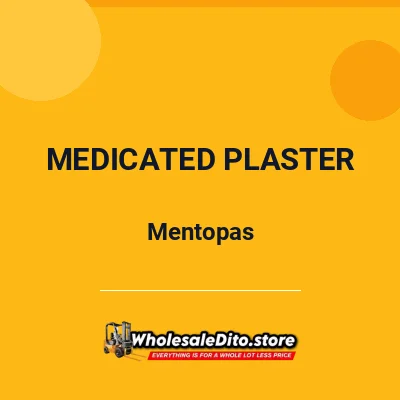 Mentopas Medicated Plaster Medium 2 sheets - Mentopas wholesale product