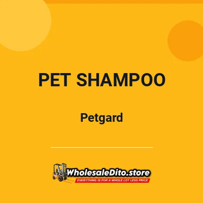 Petgard Dog Shampoo 60ml - Petgard wholesale product
