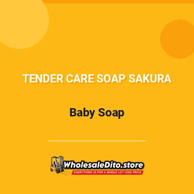 Tender Care Soap Sakura