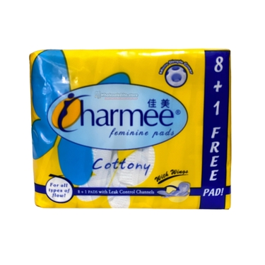 Charmee Feminine Pads With Wings For All Types Of Flow