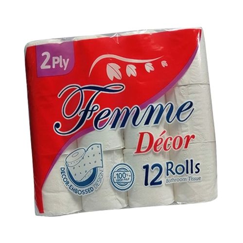 Femme Bathroom Tissue 12 Rolls