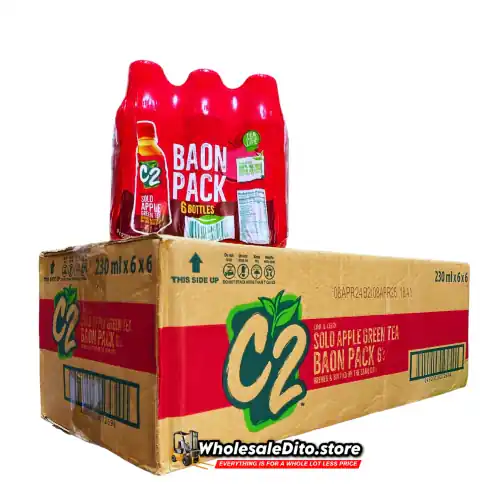 C2 Solo Green Tea Apple Baon Pack 230mL