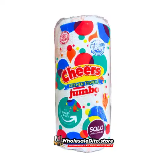 Cheers Solo Jumbo Kitchen Towel 80 Pulls