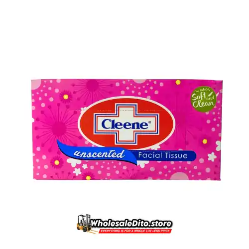Cleene Facial Tissue Box Pink 75 Pulls