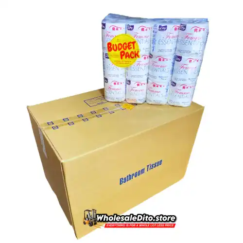 Femme Essentials Bathroom Tissue Budget Pack 12 Rolls