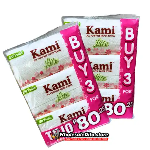 Kami Lite All Purpose Paper Towel Trio Pack