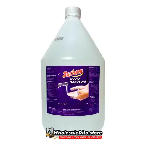 Zachem Liquid Handsoap Unscented 1 Gallon